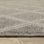 Oriental Weavers Caicos CA02N Grey Area Rug Pile