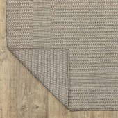 Oriental Weavers Caicos CA05A Grey Area Rug Flip