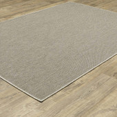 Oriental Weavers Caicos CA07A Grey Area Rug Angle