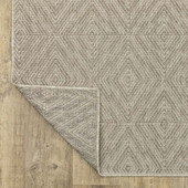 Oriental Weavers Caicos CA08A Grey Area Rug Flip