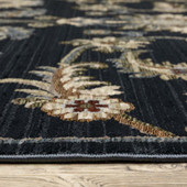 Oriental Weavers Capella CAP05 Blue Multi Area Rug Pile
