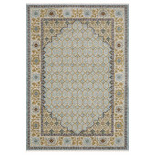 Oriental Weavers Capella CAP02 Blue Gold Area Rug