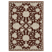 Oriental Weavers Capella CAP08 Red Beige Area Rug