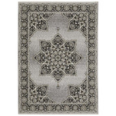 Oriental Weavers Chamberlain CH11L Grey Black Area Rug