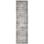 Oriental Weavers Charleston CHA06 Blue Rust Runner Area Rug