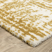 Oriental Weavers Galileo GAL10 Gold Ivory Area Rug Corner Oriental Weavers Galileo GAL10 Gold Ivory Area Rug Corner