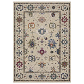 Oriental Weavers Hastings HA01W Ivory Multi Area Rug Oriental Weavers Hastings HA01W Ivory Multi Area Rug