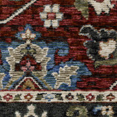 Oriental Weavers Hastings HA03V Red Multi Area Rug Zoom