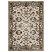 Oriental Weavers Hastings HA03W Ivory Green Area Rug Oriental Weavers Hastings HA03W Ivory Green Area Rug