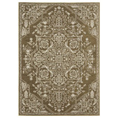 Oriental Weavers Intrigue INT11 Gold Beige Area Rug