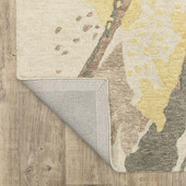 Oriental Weavers Kipton KIP02 Beige Yellow Area Rug Flip