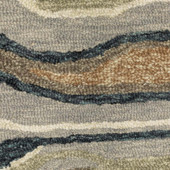 Oriental Weavers Kipton KIP07 Grey Blue Area Rug Zoom