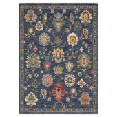 Oriental Weavers Lucca 2863B Blue Multi Area Rug | Carpetmart.com