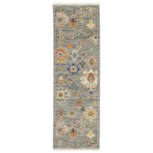 Oriental Weavers Lucca 5507E Grey Multi Runner Area Rug