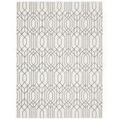Oriental Weavers Montecito 4158W White Grey Area Rug
