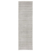 Oriental Weavers Montecito 4929E White Grey Runner Area Rug