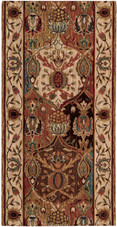 Nourison Grand Parterre Grand Moghul PT04 Panel Hall and Stair Runner Nourison Grand Parterre Grand Moghul PT04 Panel Hall and Stair Runner
