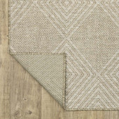 Oriental Weavers Tortuga TR05A Beige Area Rug Flip