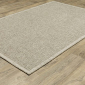 Oriental Weavers Tortuga TR12A Beige Area Rug Angle