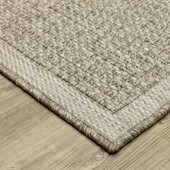 Oriental Weavers Tortuga TR12A Beige Area Rug Corner