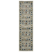 Oriental Weavers Venice 248W Ivory Multi Runner Area Rug