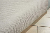 Nourison Sisal Soft SSF40 Stone Area Rug Corner