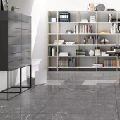 Sundara Lava 24" X 48" Polished Porcelain Tile Room Scene
