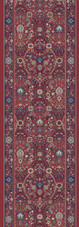 Dynamic Rugs Brilliant 7278-300 Red Multi 2'9" (33") Wide Hall and Stair Runner