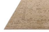Loloi Willa WIA-08 Wheat Natural Area Rug Corner Loloi Willa WIA-08 Wheat Natural Area Rug Corner