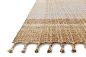 Louie LOE-01 Ivory Natural Area Rug - Magnolia Home by Joanna Gaines Corner Louie LOE-01 Ivory Natural Area Rug - Magnolia Home by Joanna Gaines Corner