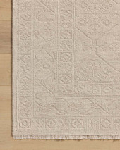 Ruth RTH-01 Ivory Ivory Area Rug - Magnolia Home by Joanna Gaines Pile Ruth RTH-01 Ivory Ivory Area Rug - Magnolia Home by Joanna Gaines Pile