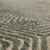 Karastan Bowen Lost City R1145-412 Neutral Area Rug By Drew & Jonathan Home detail