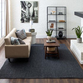 Karastan Paloma R1129-530 Blue Nights Area Rug By Drew & Jonathan Home room scene Karastan Paloma R1129-530 Blue Nights Area Rug By Drew & Jonathan Home room scene