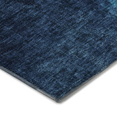 Dalyn Boca BO7 Denim Area Rug Corner