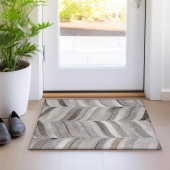 Dalyn Bozeman BM11 Gray Area Scatter Rug Room Scene