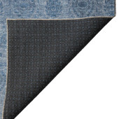 Dalyn Burano BU8 Blue Area Rug Backing