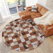Dalyn Durango SS10 Driftwood Area Round Rug Room Scene Dalyn Durango SS10 Driftwood Area Round Rug Room Scene