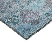 Dalyn Karaj KJ5 Blue Area Rug Corner
