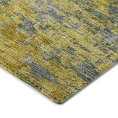Dalyn Kochi KC2 Gold Area Rug Corner