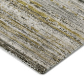 Dalyn Kochi KC3 Pewter Area Rug Corner