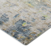 Dalyn Kochi KC6 Blue Area Rug Corner