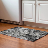 Dalyn Kochi KC7 Black Area Scatter Rug Room Scene