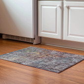 Dalyn Kochi KC8 Plum Area Scatter Rug Room Scene