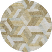 Dalyn Lorenzo LN1 Tan Area Round Rug