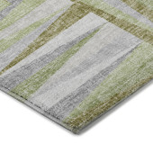 Dalyn Lorenzo LN2 Green Area Rug Corner