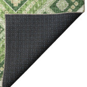Dalyn Portico PO5 Green Area Rug Corner