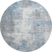 Dalyn Ravenna RN1 Blue Area Round Rug