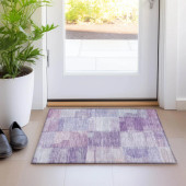 Dalyn Ravenna RN10 Lavender Area Scatter Rug Room Scene