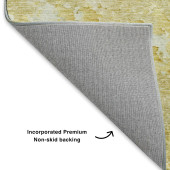 Dalyn Ravenna RN3 Gold Area Rug Corner