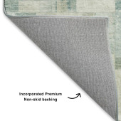Dalyn Ravenna RN4 Seafoam Area Rug Corner